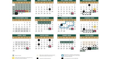calendario escolar