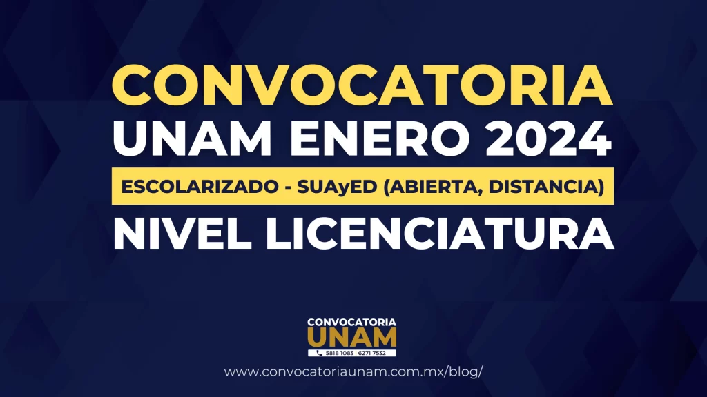 convocatorias unam