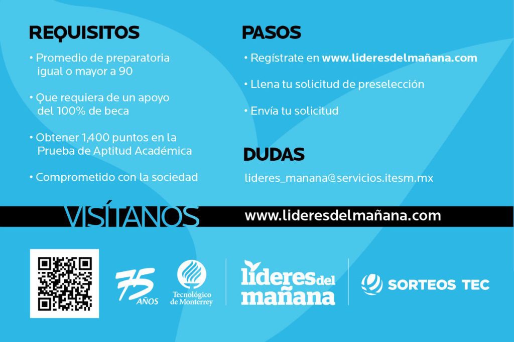 cuantas personas aplican a la beca lideres del manana