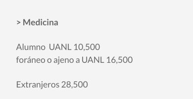 cuanto se paga en la unam para extranjeros