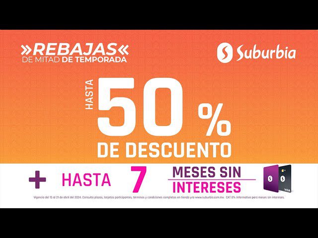 descuento suburbia