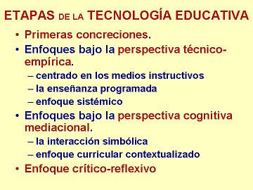 el objetivo primordial de la tecnologia una mirada desde la educacion