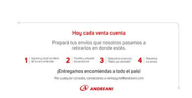 envio andreani