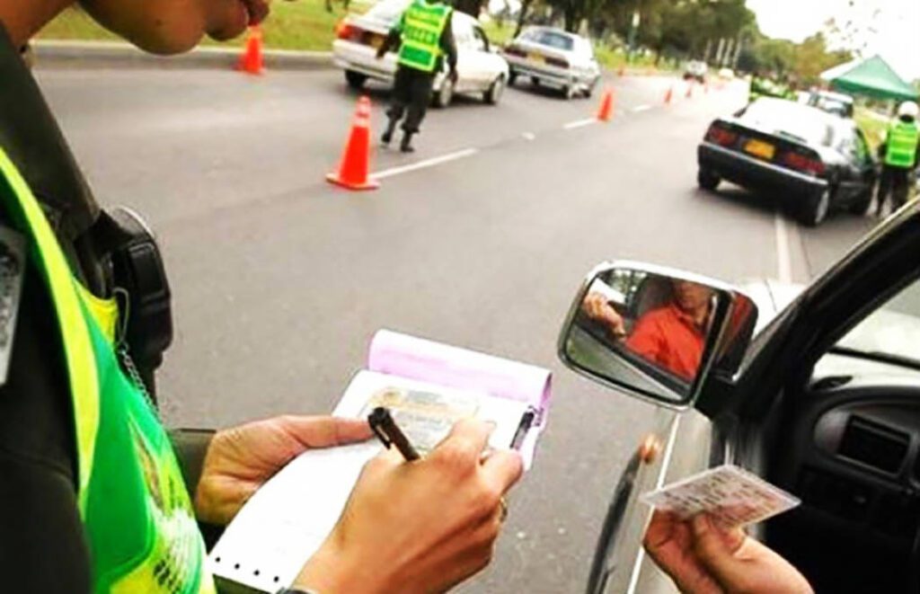 infracciones transito