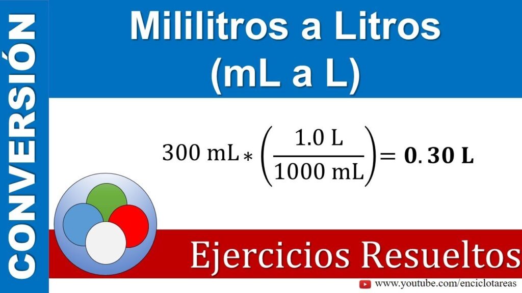 mililitros litros