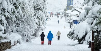 nieve bariloche