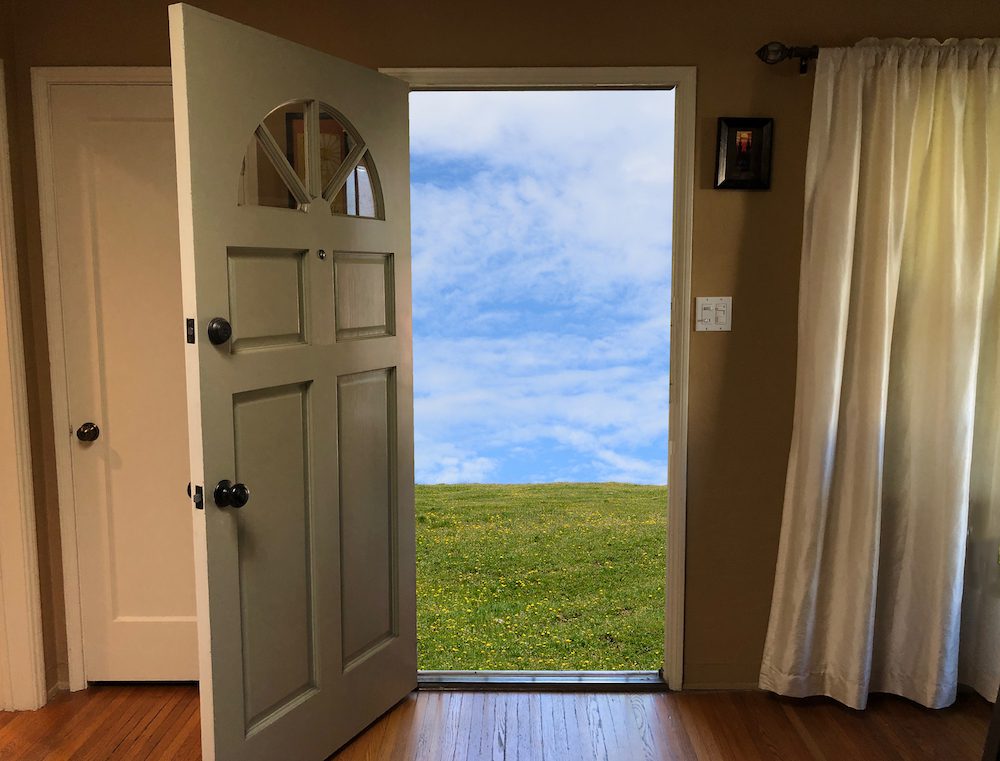 open door