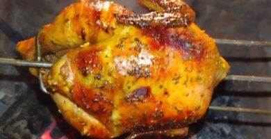 pollo spiedo