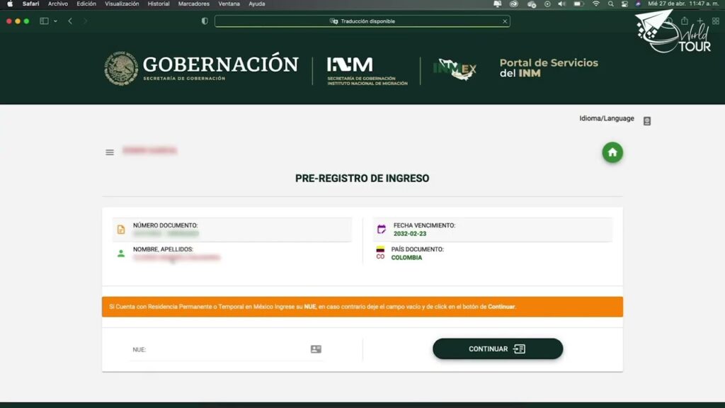 pre registro 2