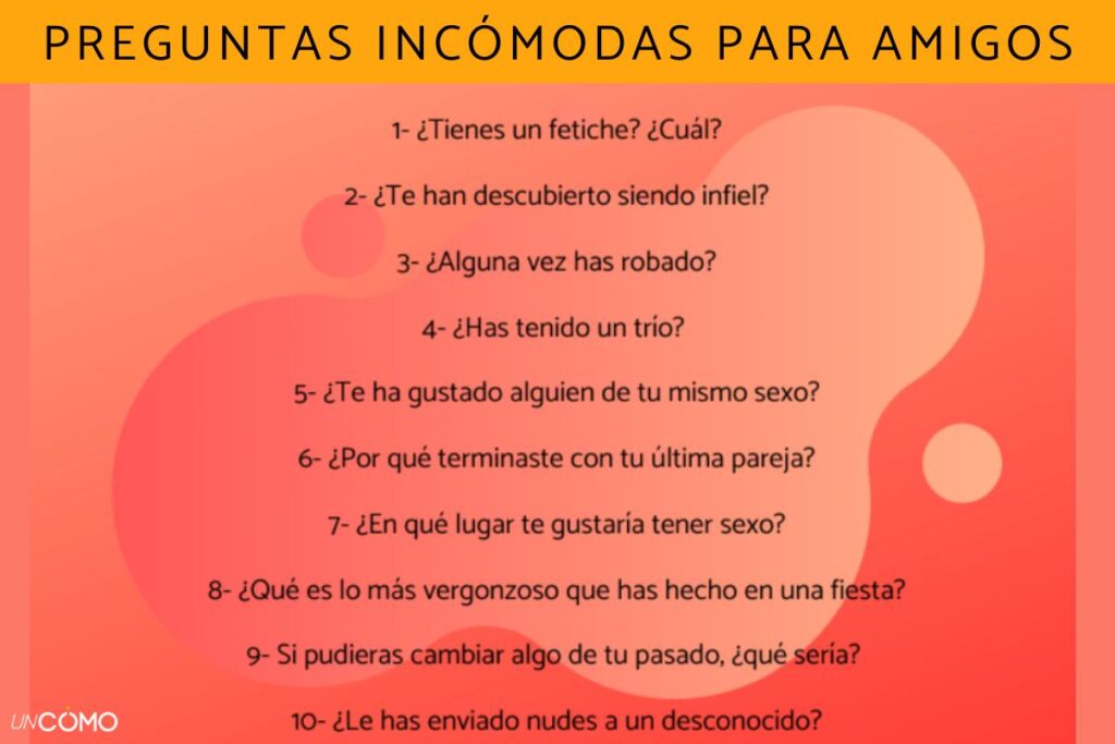 preguntas incomodas