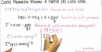 promedio minimo