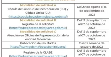 que becas puedo solicitar para la universidad mexico
