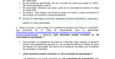 que elementos se pueden encontrar en mi comunidad de aprendizaje