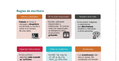 que es la netiqueta en prepa en linea