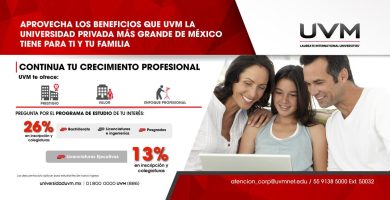 que universidades tienen convenio con uvm