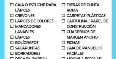 que utiles usan en tercer grado