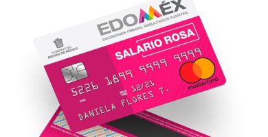 tarjeta rosa