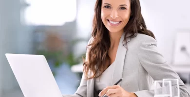 una secretaria